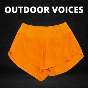Outdoor Voices XS Hudson Orange Shorts
